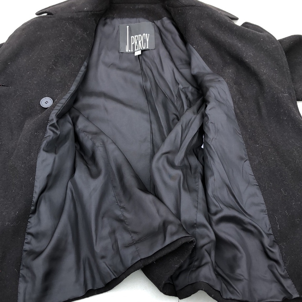 J.PERCY Nautical Button Wool Coat - Picture 7 of 14